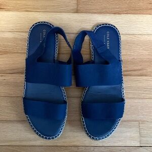 Cole Haan sandals - navy size 10